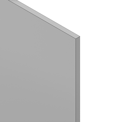 63-100-G MODULAR SOLUTIONS PVC PANEL<br>1/4" X 48" X 96", GRAY